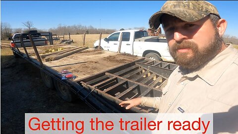 Getting the trailer ready