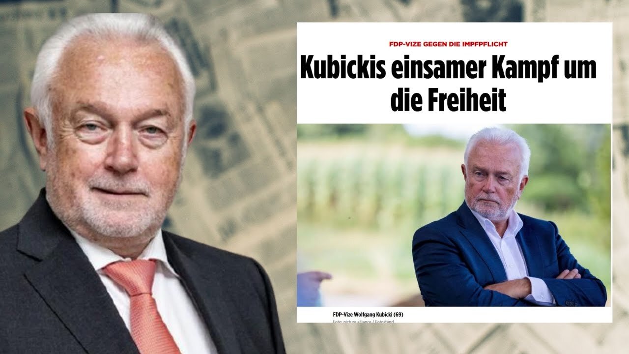 Der neue Tiefpunkt der Bild Zeitung! Kubicki der einsame Kämpfer für die Freiheit!