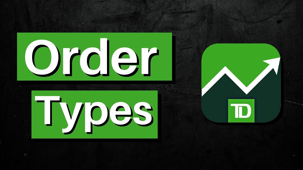 Stock Market Order Types | Market, Limit, Stops, & Trailing Stops