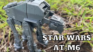 STAR WARS AT-M6 Plastic Model Kit - Watch me Assembly it.