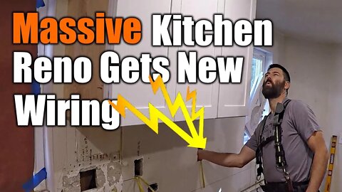 Massive Kitchen Reno Gets All New Wiring | Viewer Questions Answered | THE HANDYMAN |