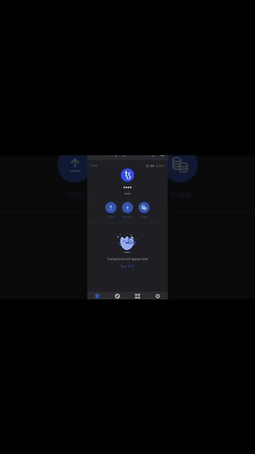 6% TEZOS STAKING REWARDS TRUSTWALLET #cryptocurrency #stakingrewards #cryptostaking #trustwallet
