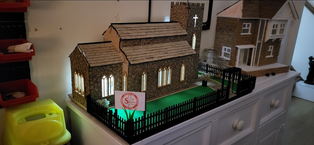 Building 1/24th Scale Model Church