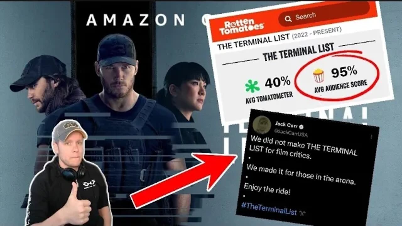 Fans LOVE The Terminal List - Jack Carr SLAMS Woke Critics!