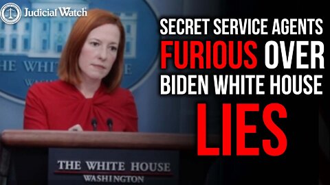 Secret Service Agents FURIOUS Over Biden White House Lies!