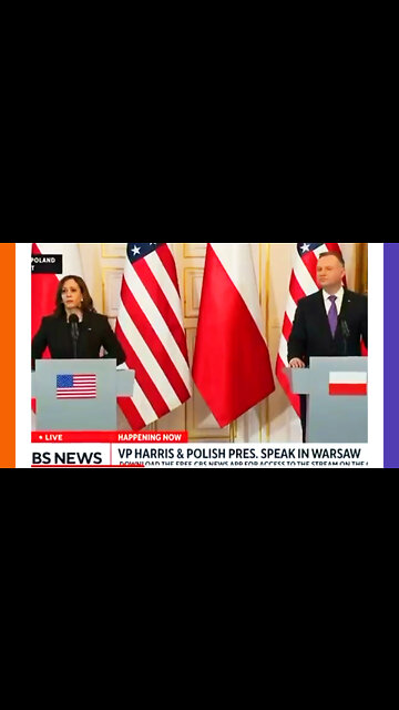 Kamala Embarrasses The USA In Poland