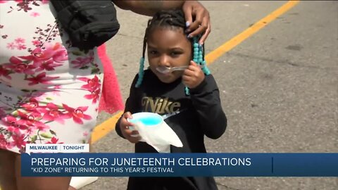 Kid Zone returns to Juneteenth Festival