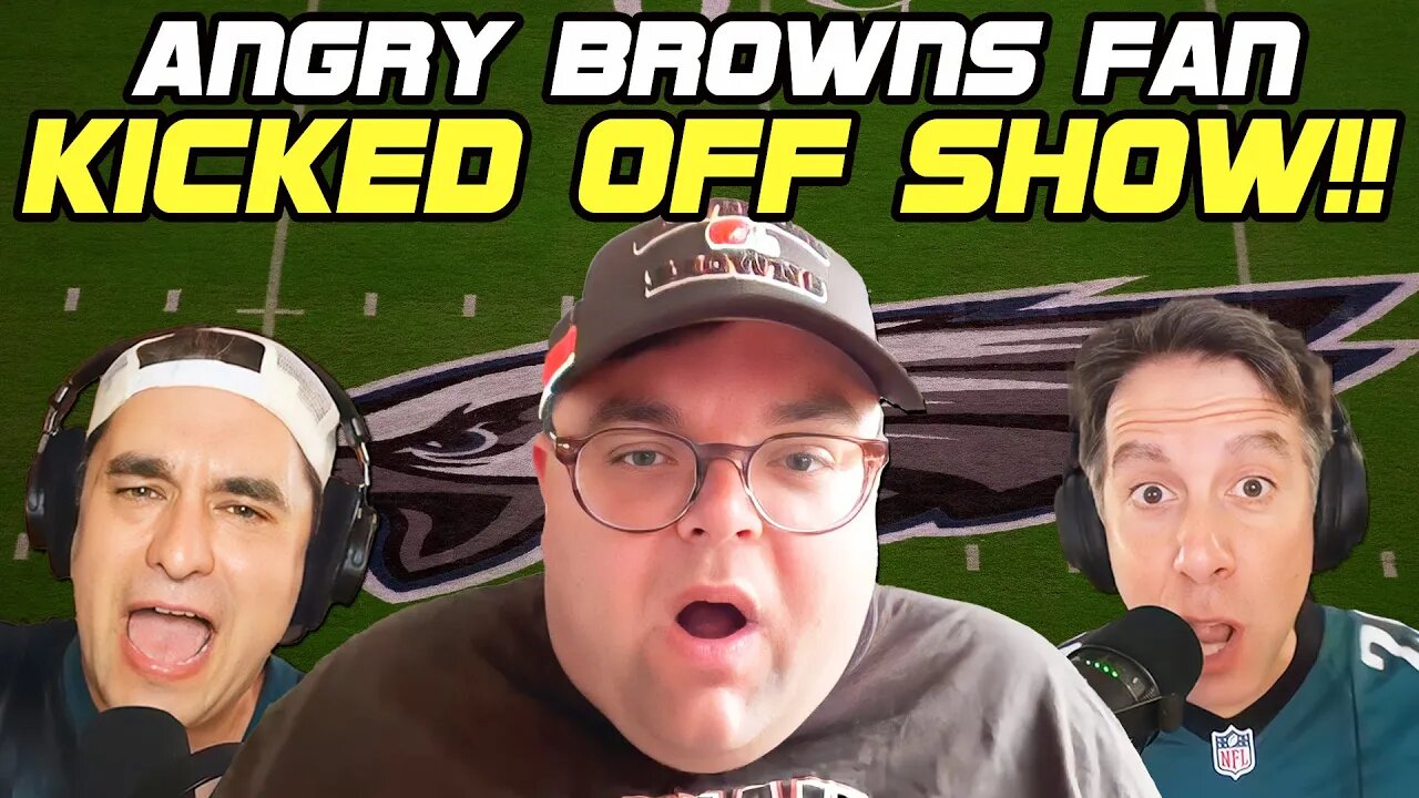 Angry Cleveland Browns fan gives RUDE INTERVIEW about viral video, New York Giants | Fusco Show