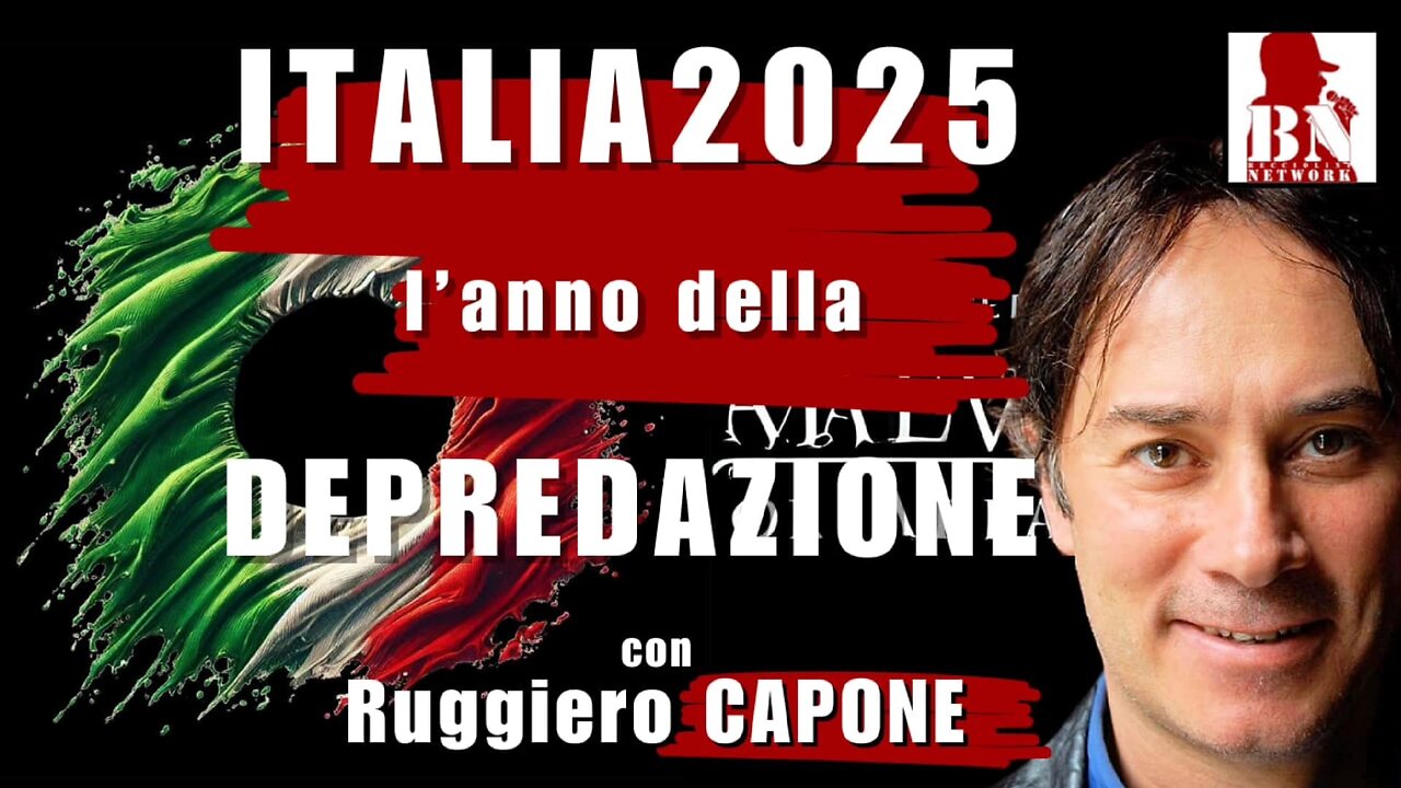 ITALIA 2025: l'anno della DEPREDAZIONE | Il Punt🔴 di Vista di Ruggiero CAOONE