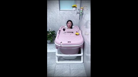 Folding Bath Bucket 🛁💦