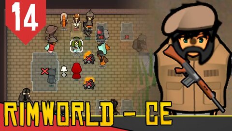 Espancamento ACIDENTAL - Rimworld Combat Extended #14 [Série Gameplay PT-BR]