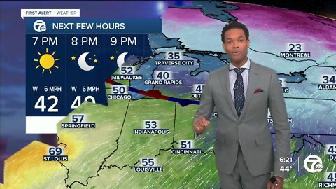 Warming up this week