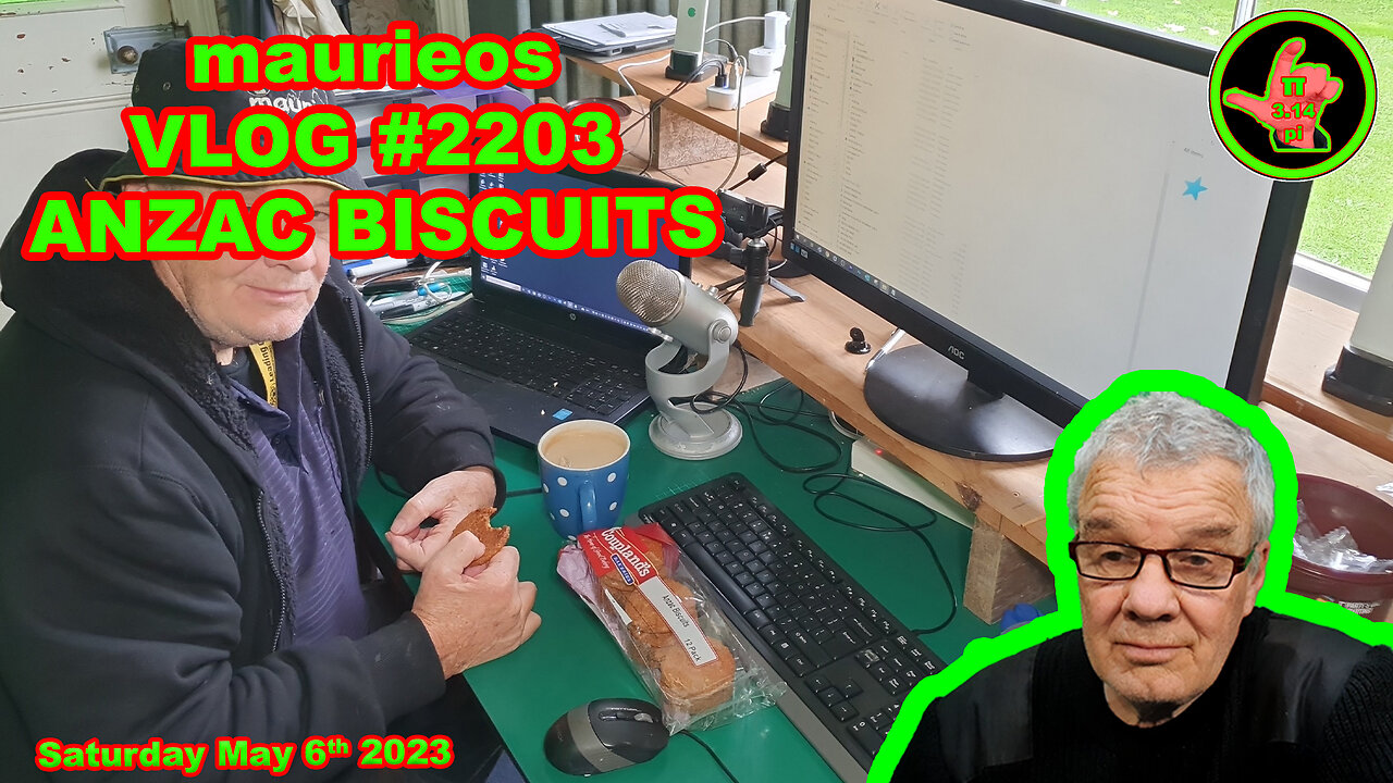 maurieos VLOG #2203 ANZAC BISCUITS