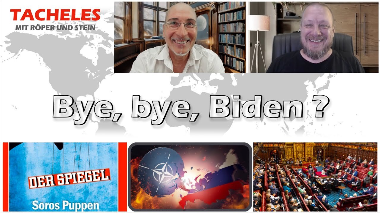 " BYE, BYE, BIDEN.. " - Tacheles #139 - mit Thomas Röper und Robert Stein