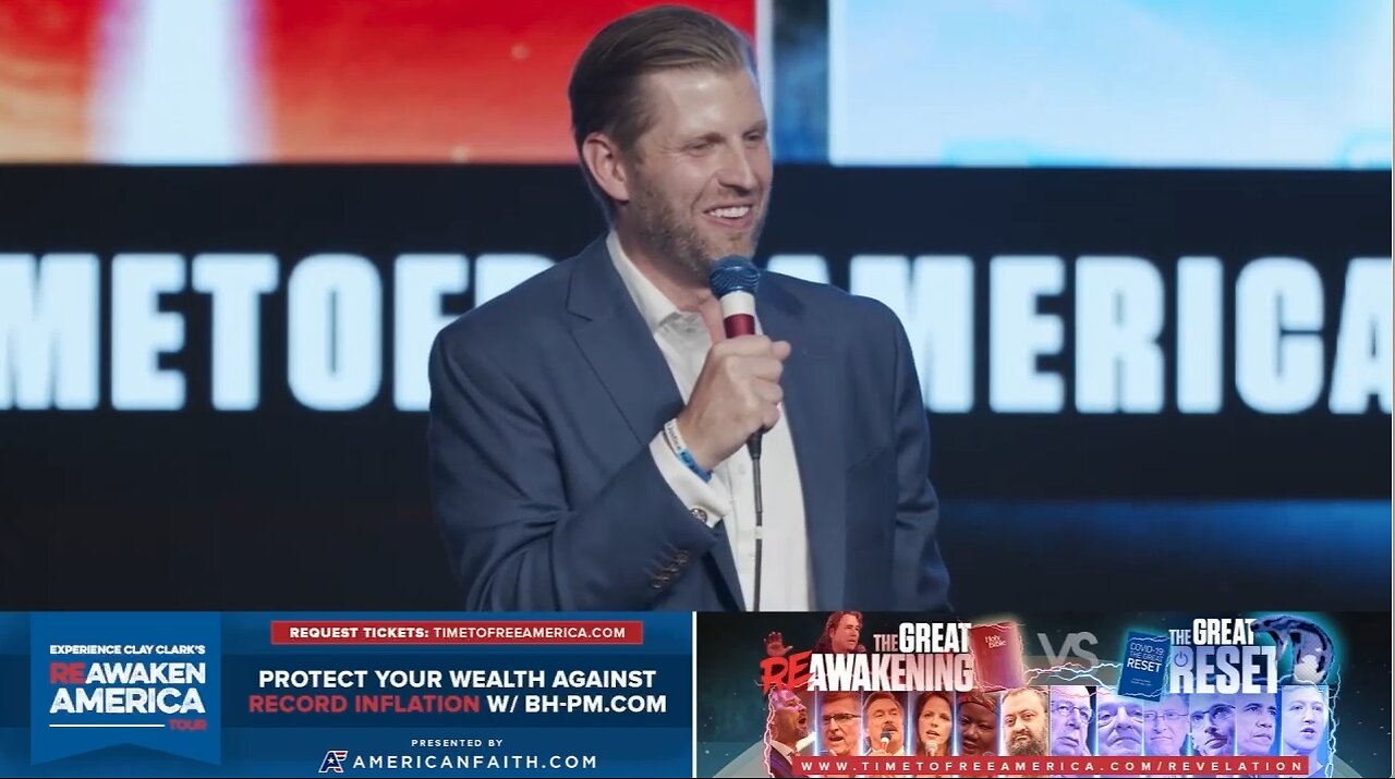 Eric Trump | "We Believe In Saving This Country, This Country Needs To Be Saved"