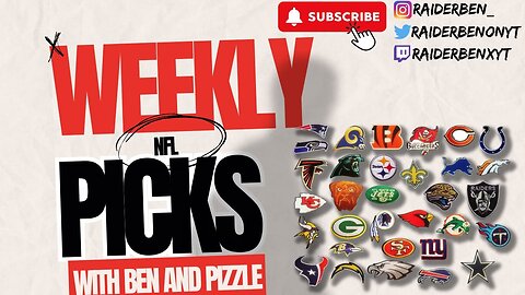 Weekly NFL picks with Ben and Pizzle