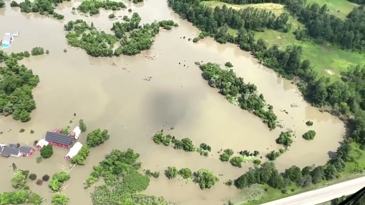 Vermont: Locals grapple with damage from catastrophic floods.