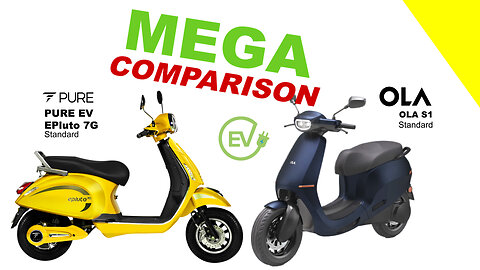 MEGA COMPARISON | PURE EV EPluto 7G vs OLA | S1 Kuch Bhi