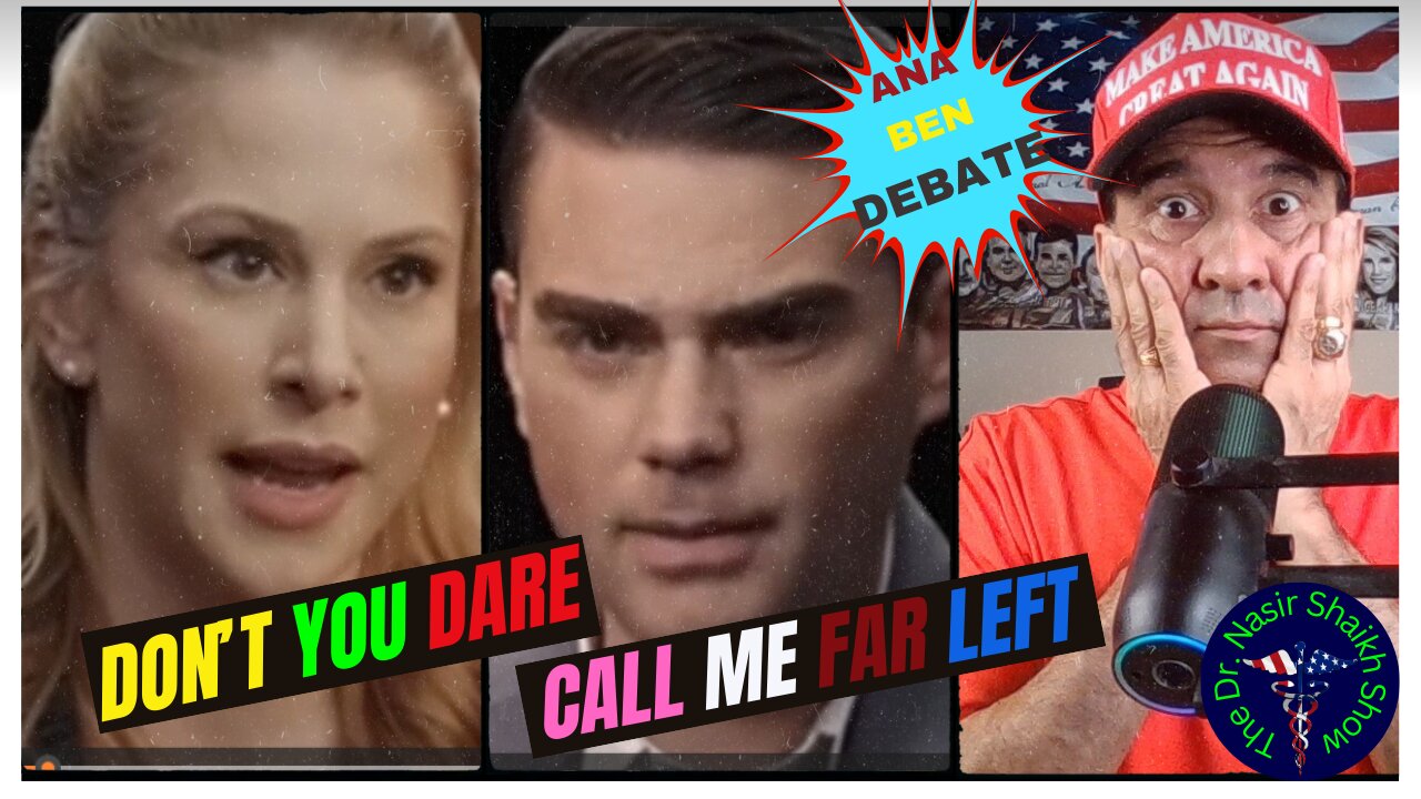 Ana Kasparian DEBATES Ben Shapiro - "DON'T Call Me Far Left, I'm NOT"