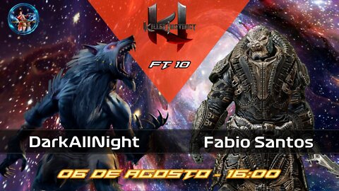 Winner's Dojo - FT 10 - Killer Instict - DarkAllNigth x Fabio Santos