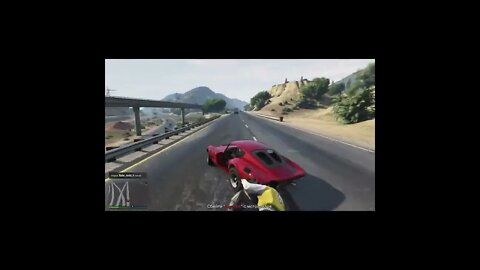 #Shorts Сбил 3 мотоциклистов и отжал товар в #GTA5 #Online