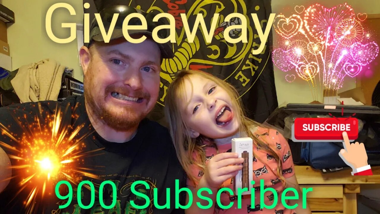 And the winner is... 900 subscribers giveaway. giving away the Olight flashlight