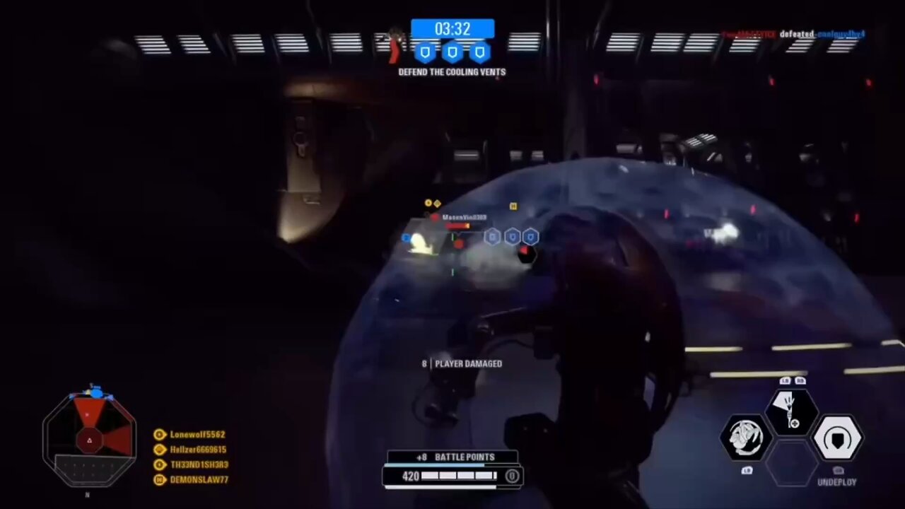 Droideka Trolling Star Wars Battlefront 2