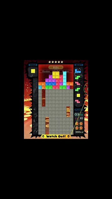 Tetris 99 - Clutch Victory!