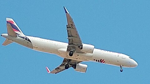 Airbus A321NEO PS-LBM coming from Guarulhos to Fortaleza