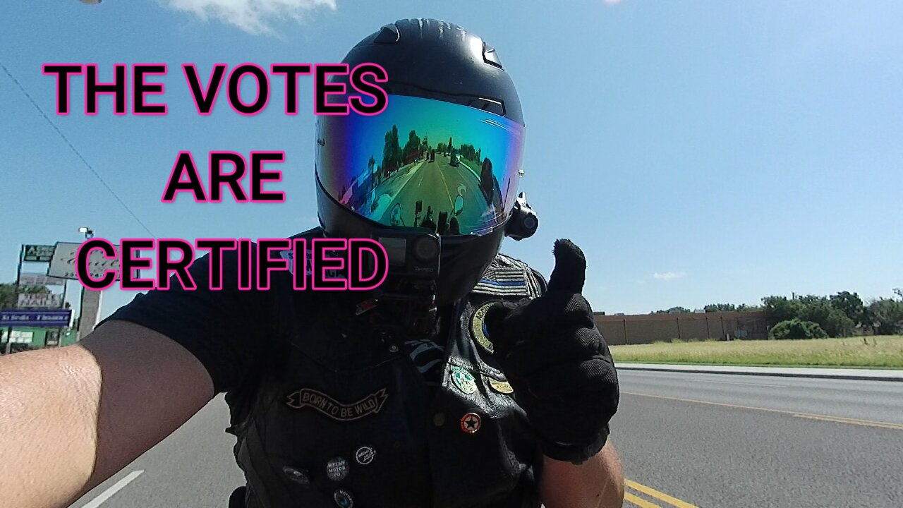 THE VOTES ARE CERTIFIED! #votes #certified #itchyboots