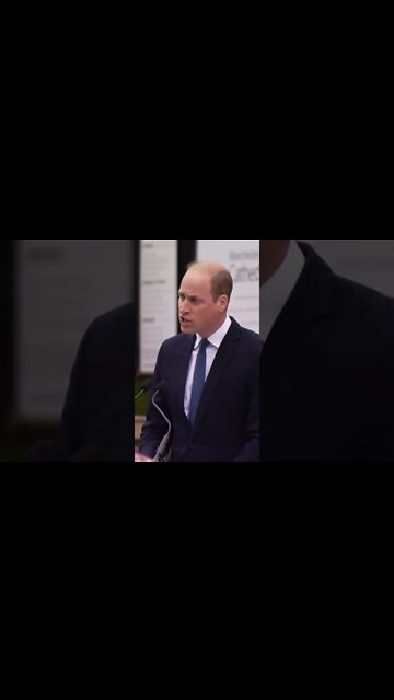 Prince William Gives a Speech at the Opening of the Glade of Light Memorial #shorts