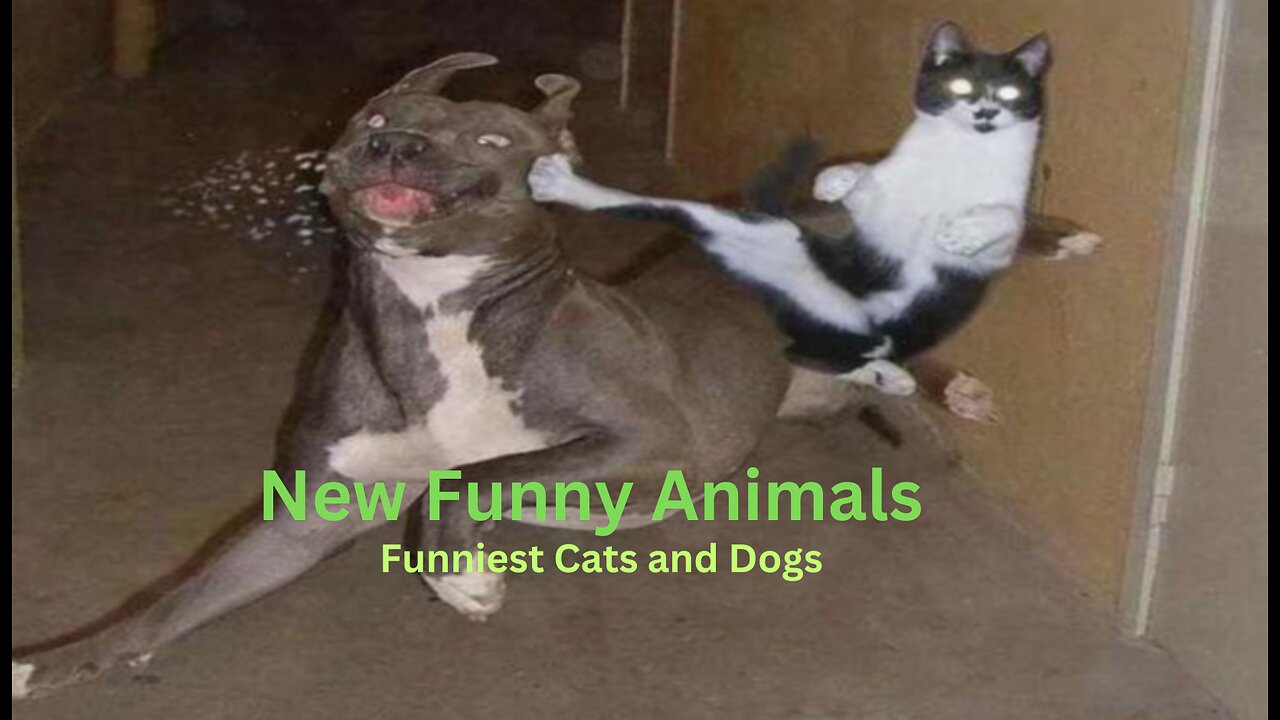 New Funny Animals 😂 Funniest Cats and Dogs Videos 😺🐶