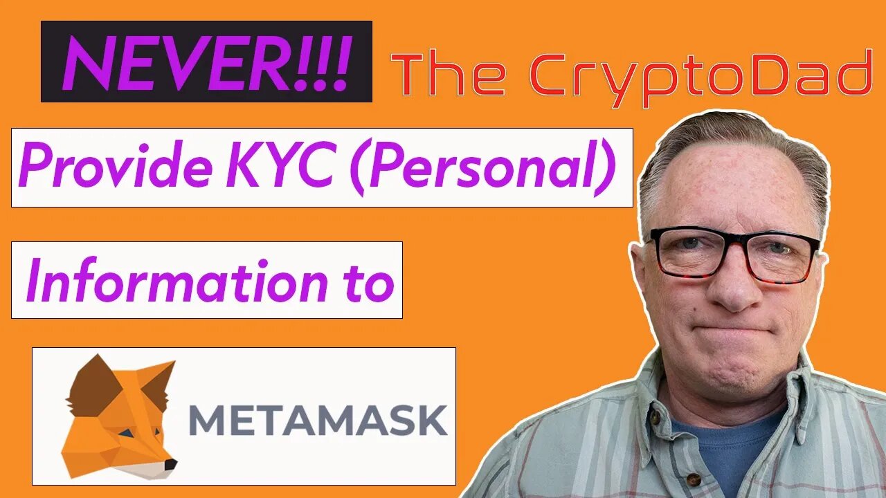 NEVER Provide KYC information or 12-24 Word Seed Phrases to MetaMask Support Scams