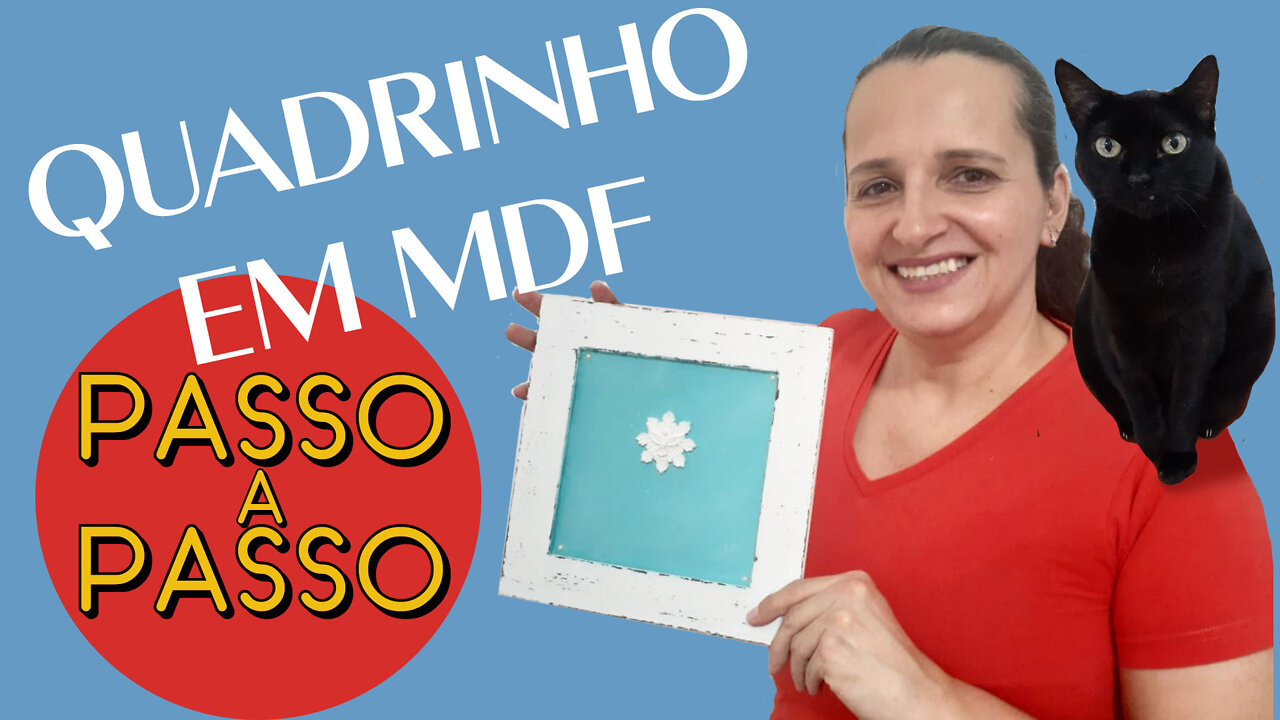 Quadrinho em MDF