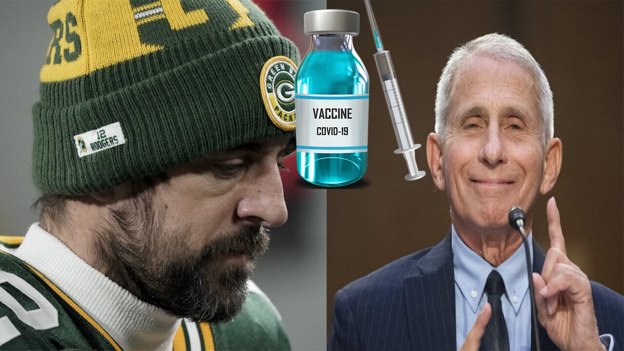 OH NO! Did Aaron Rodgers just BEND THE KNEE to the COVID Vax mob?