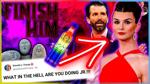 Bud Light DOWN BAD! BACKTRACKS as It Gets SMOKED By Gov. DeSantis, But Praised By Don Jr.?