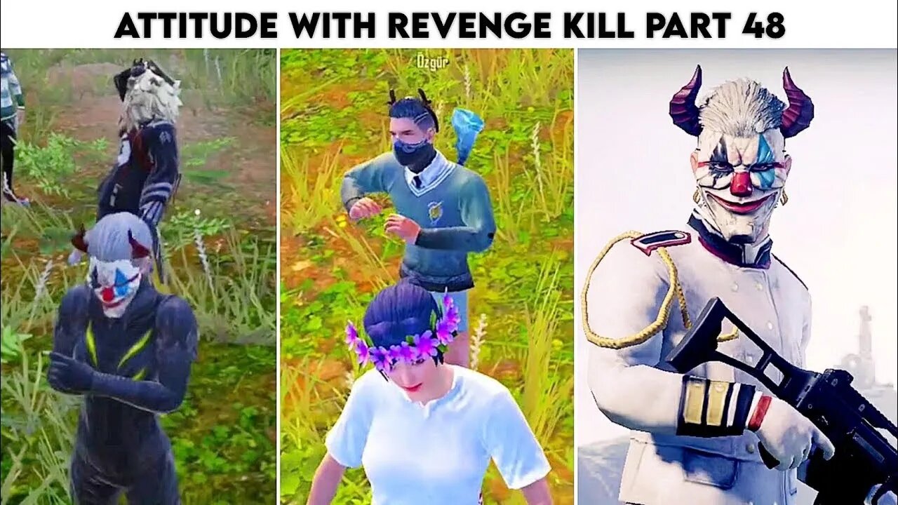 Pubg Mobile Attitude 😈 With Revenge Kill Blood Raven X-Suit 😮 - Season 18 | Part 48 | Xbot 2.0