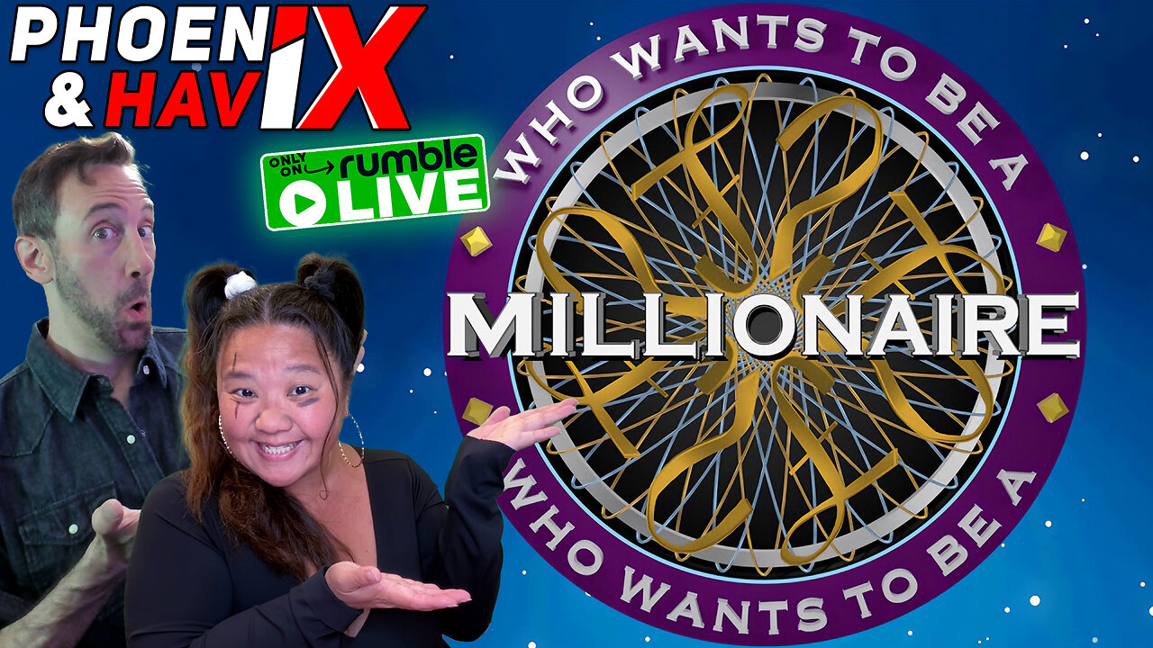 LIVE 12/18 8:30pm ET | WHO WANTS TO BE A MILLIONAIRE with Chat!