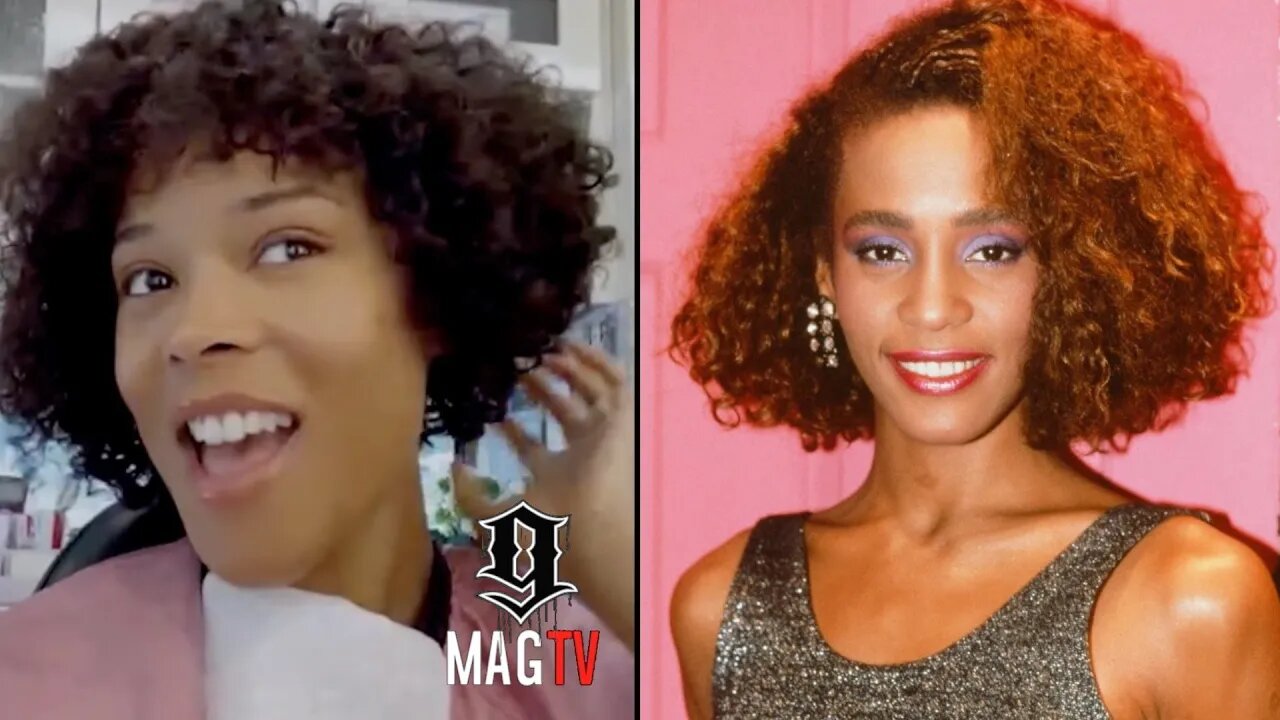 Serayah Nails A Whitney Houston Impersonation While On "BMF" Set! 🗣