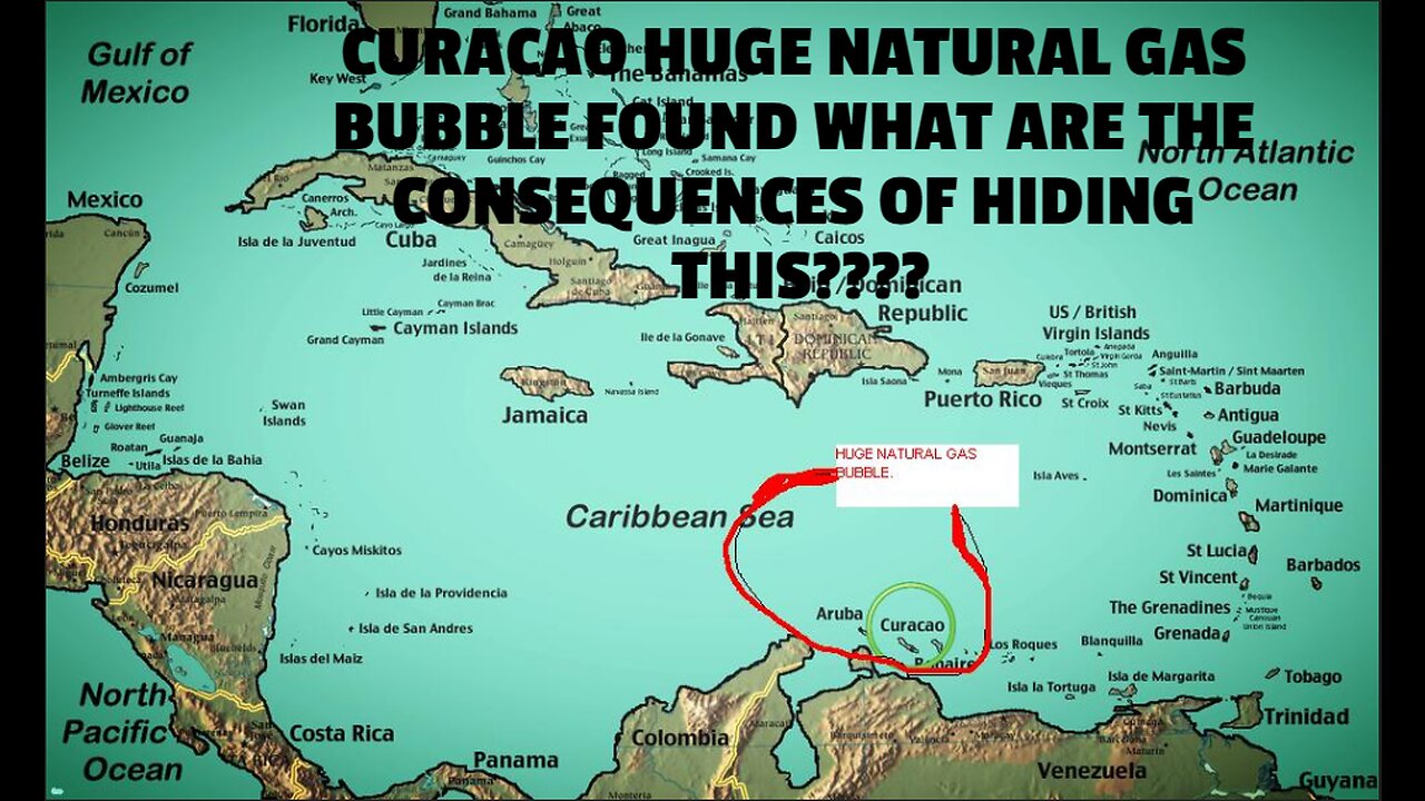 BIDEN/UN/NEDERLAND AGENDAS : CURACAO HUGE NATURAL GAS BUBBLE FOUND WHAT ARE THE CONSEQUENCES OF HID