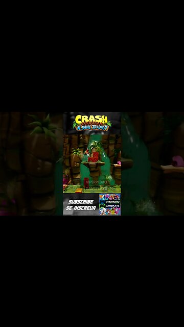 CLEAR GEM | TURTLE WOODS | Parte 2/5 #shorts #crashbandicoot #ps5 #gaming #xbox #walkthrough