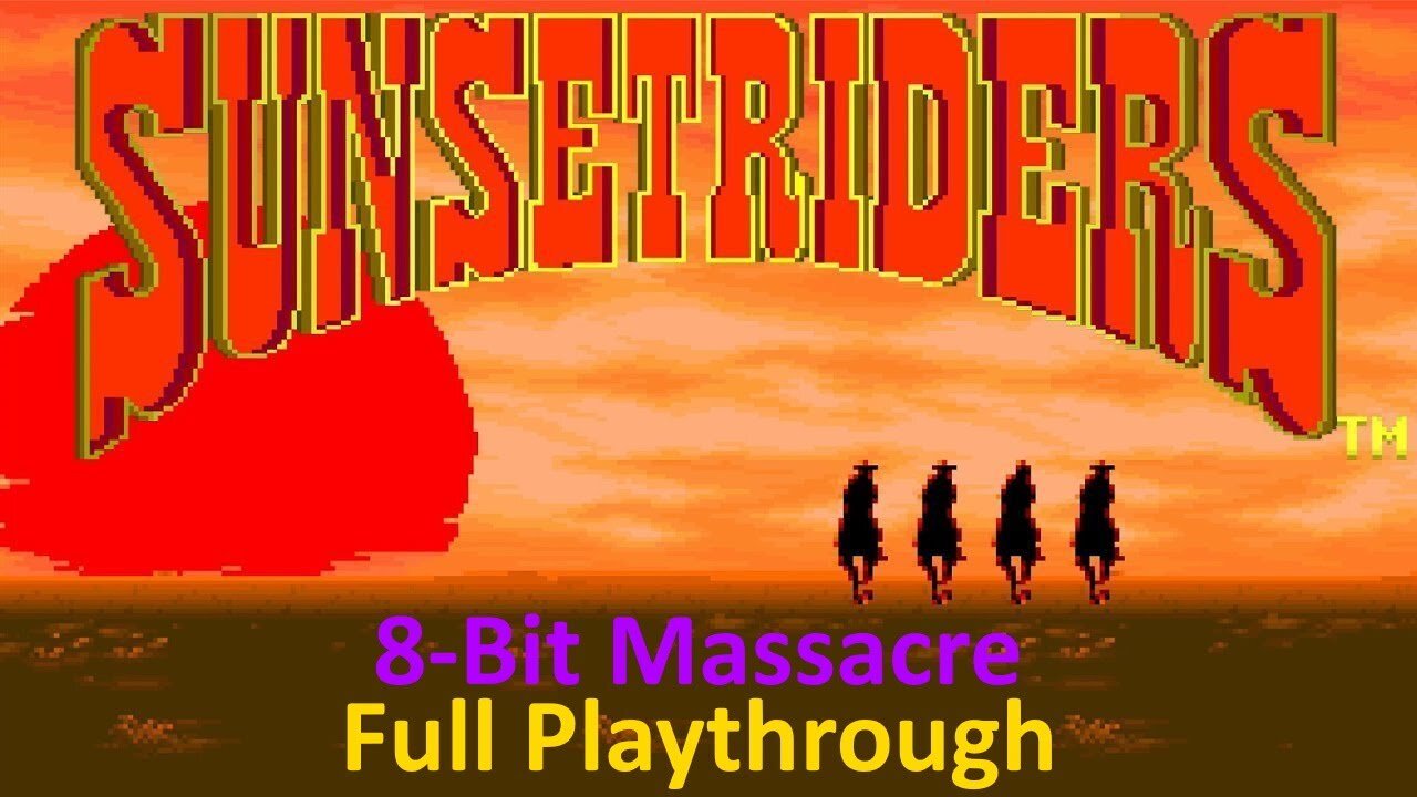 Sunset Riders [Arcade] - PS4 (Full Playthrough)