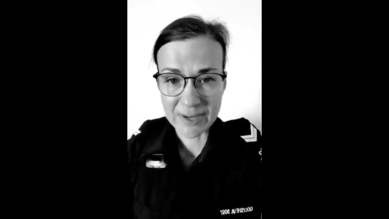 Policewoman who moved to Canada for freedom sends support for the Truckers