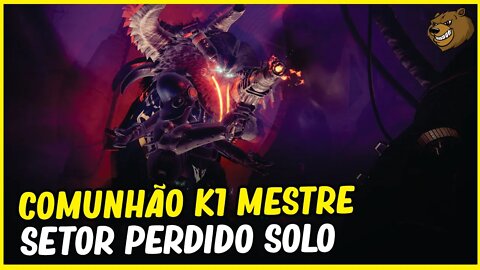 DESTINY 2 │ COMUNHÃO K1 MESTRE SETOR PERDIDO LUA