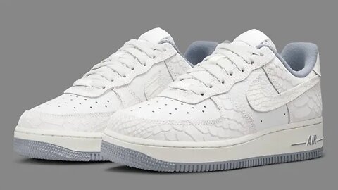 Nike Air Force 1 White Python