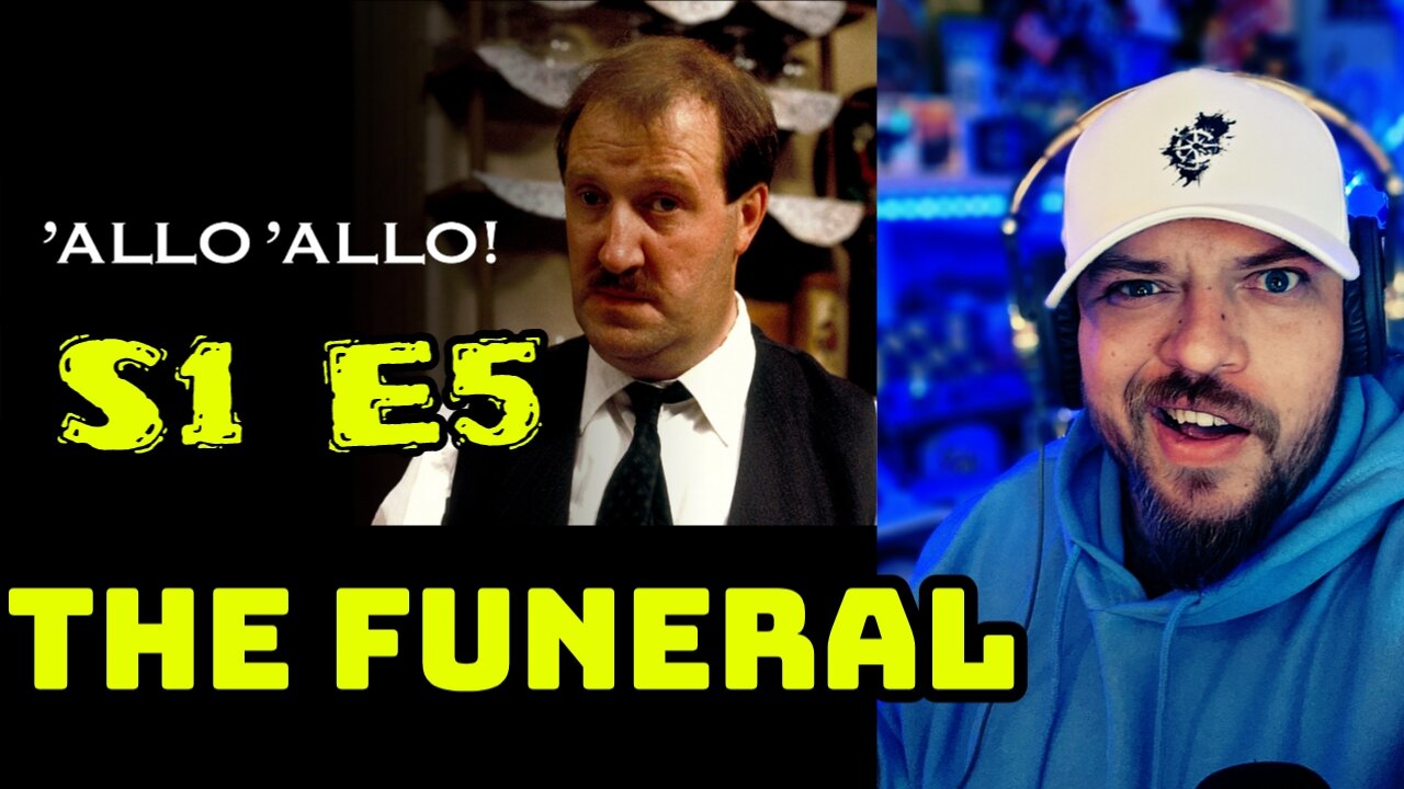 Allo Allo S1 E5 "The Funeral" | REACTION