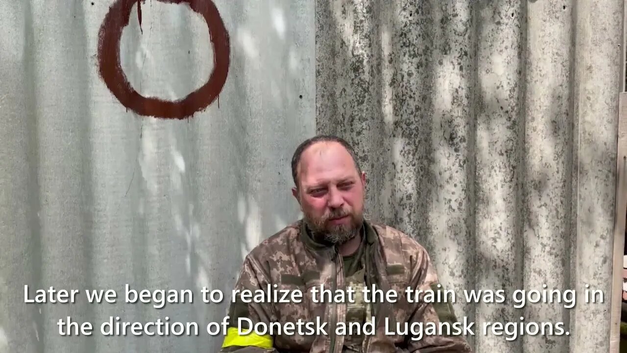 Ukrainian Soldier Who Surrendered: " We Were Forced To Participate In Combat Operations By Threats"
