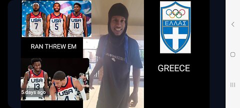 TEAM USA VS GREECE WAS A QUICC WRK RAN THREW EM WIT EASE NO COMP MAKIL BRIDGES JARED JACKSON