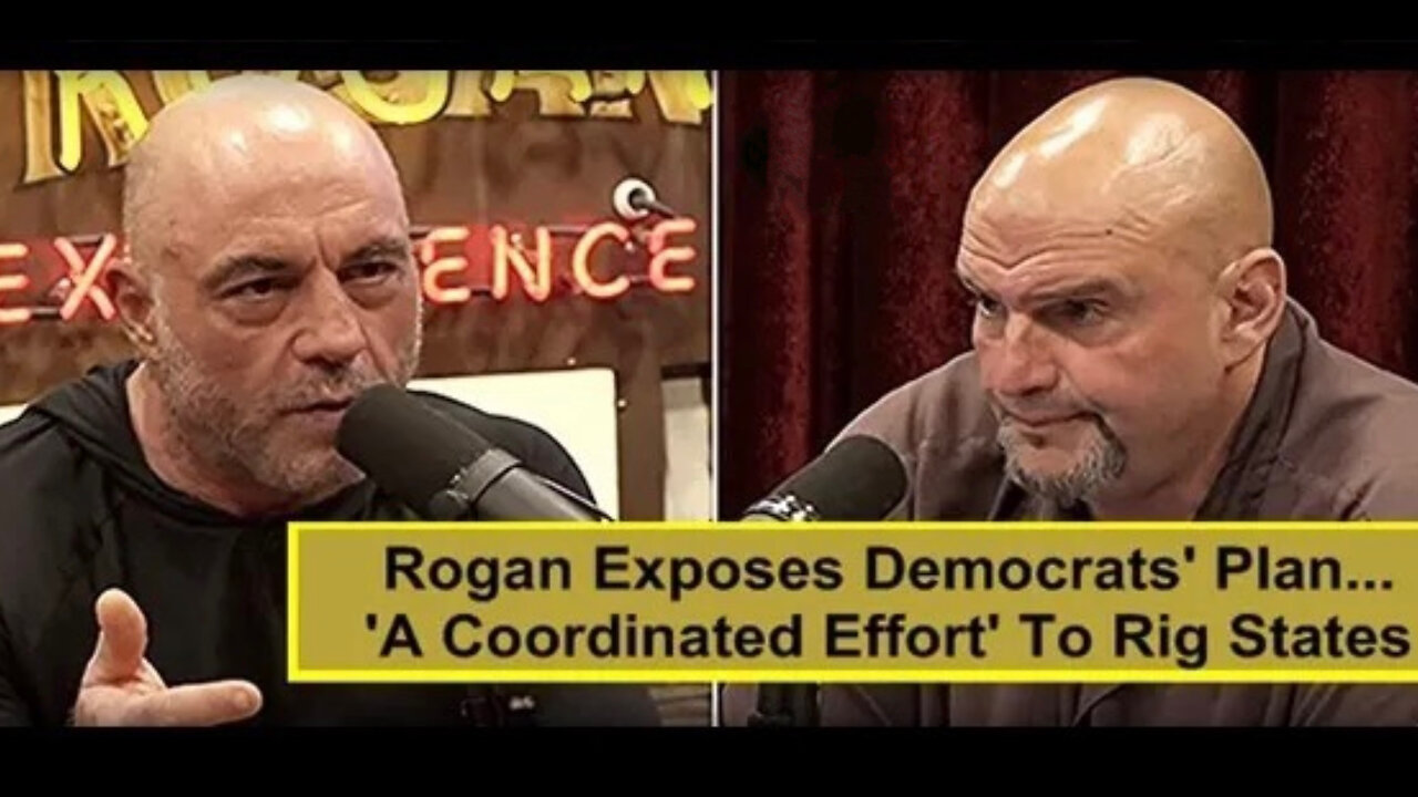 FULL: John Fetterman Tries to Make Up for Kamala By Coming on The Joe Rogan Podcast!