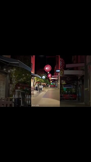 Sydney Café at Night